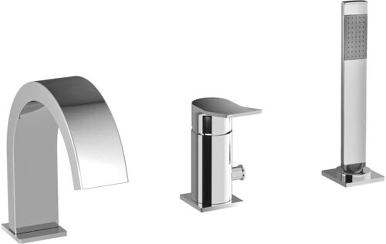 Darmowa Dostawa - Bateria wannowo-prysznicowa Paffoni Tilt TI040CR