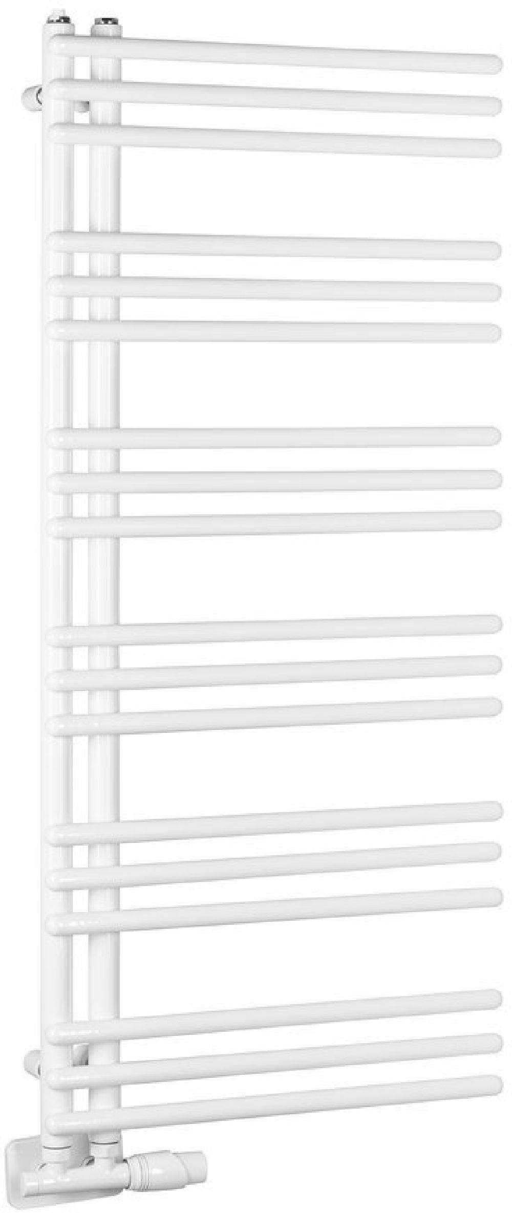 Darmowa Dostawa - Grzejnik łazienkowy drabinkowy 114x45 cm biały Aqualine Poseidon PS411