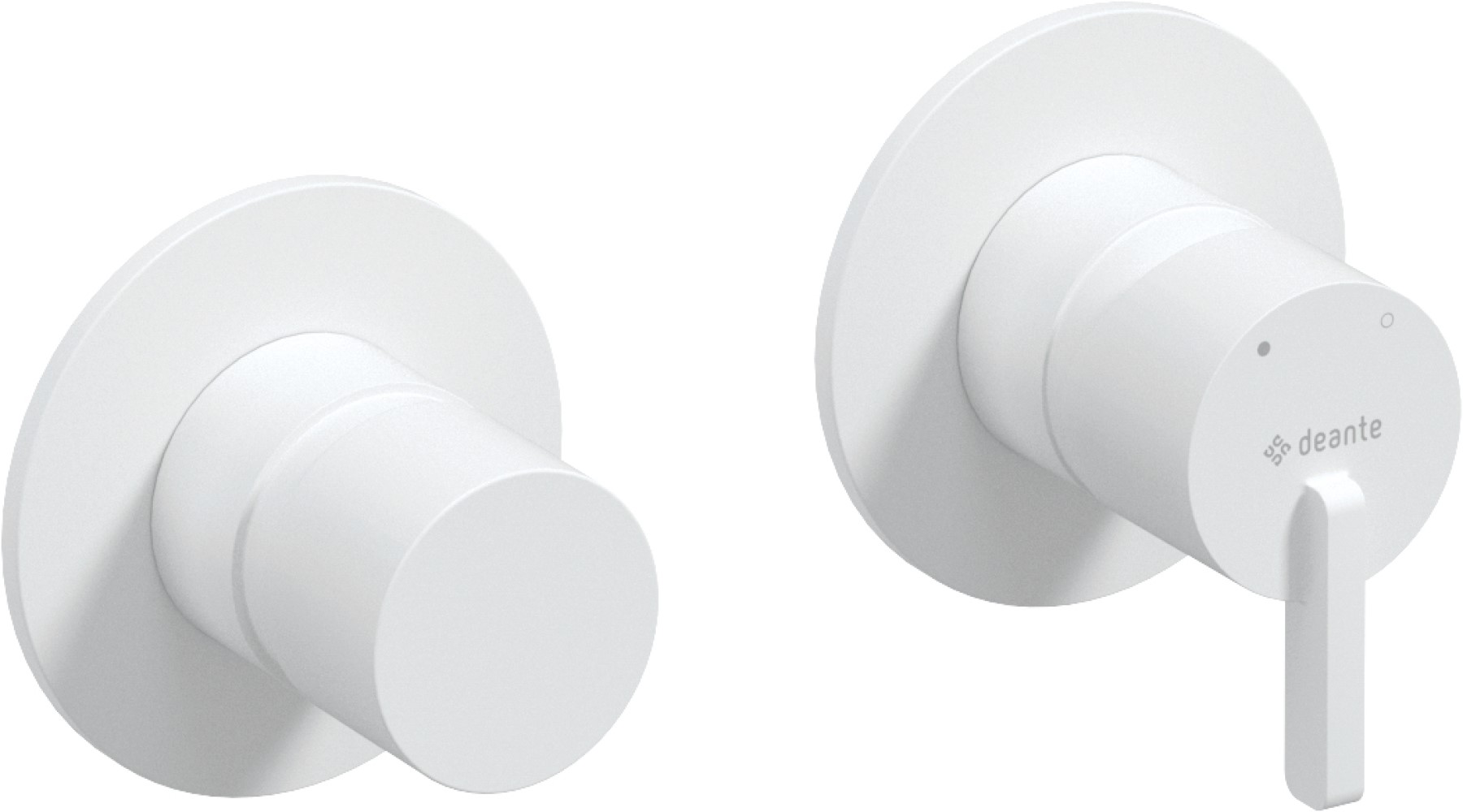 Darmowa Dostawa - Bateria wannowo-prysznicowa podtynkowa biała Deante Silia BQSA46P