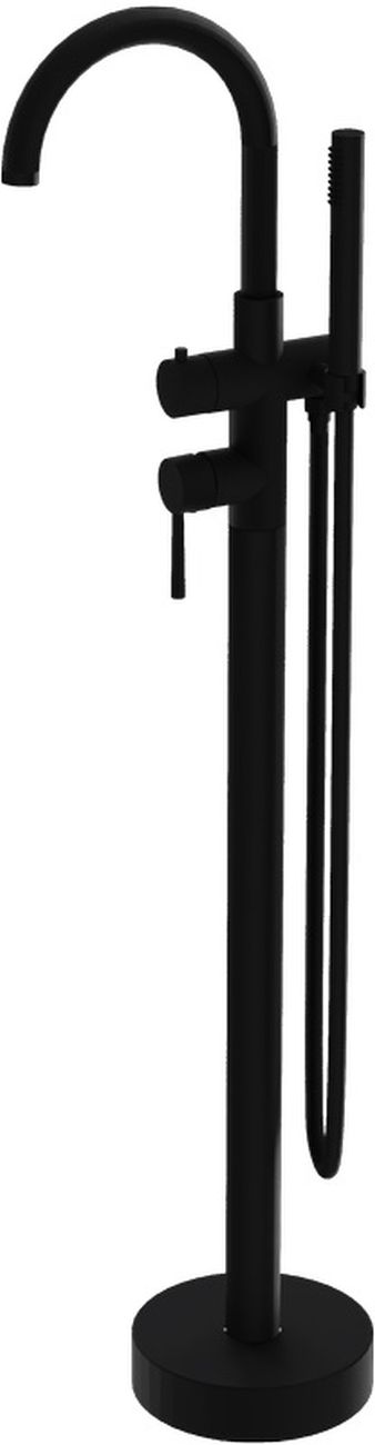 Darmowa Dostawa - Bateria wannowo-prysznicowa wolnostojąca czarna LaVita Orion 5900378357193