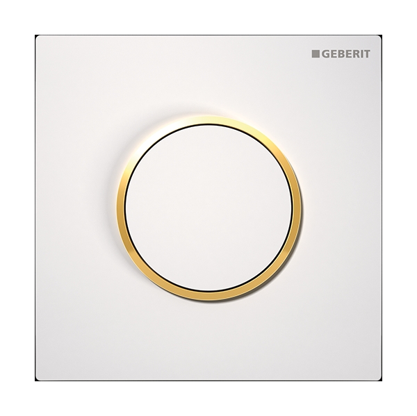 Darmowa Dostawa - Przycisk spłukujący do pisuaru biały Geberit Typ 10 116015KK1