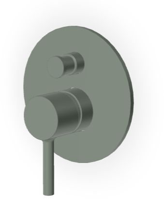 Darmowa Dostawa - Bateria wannowo-prysznicowa podtynkowa Zucchetti Pan ZPA775V7