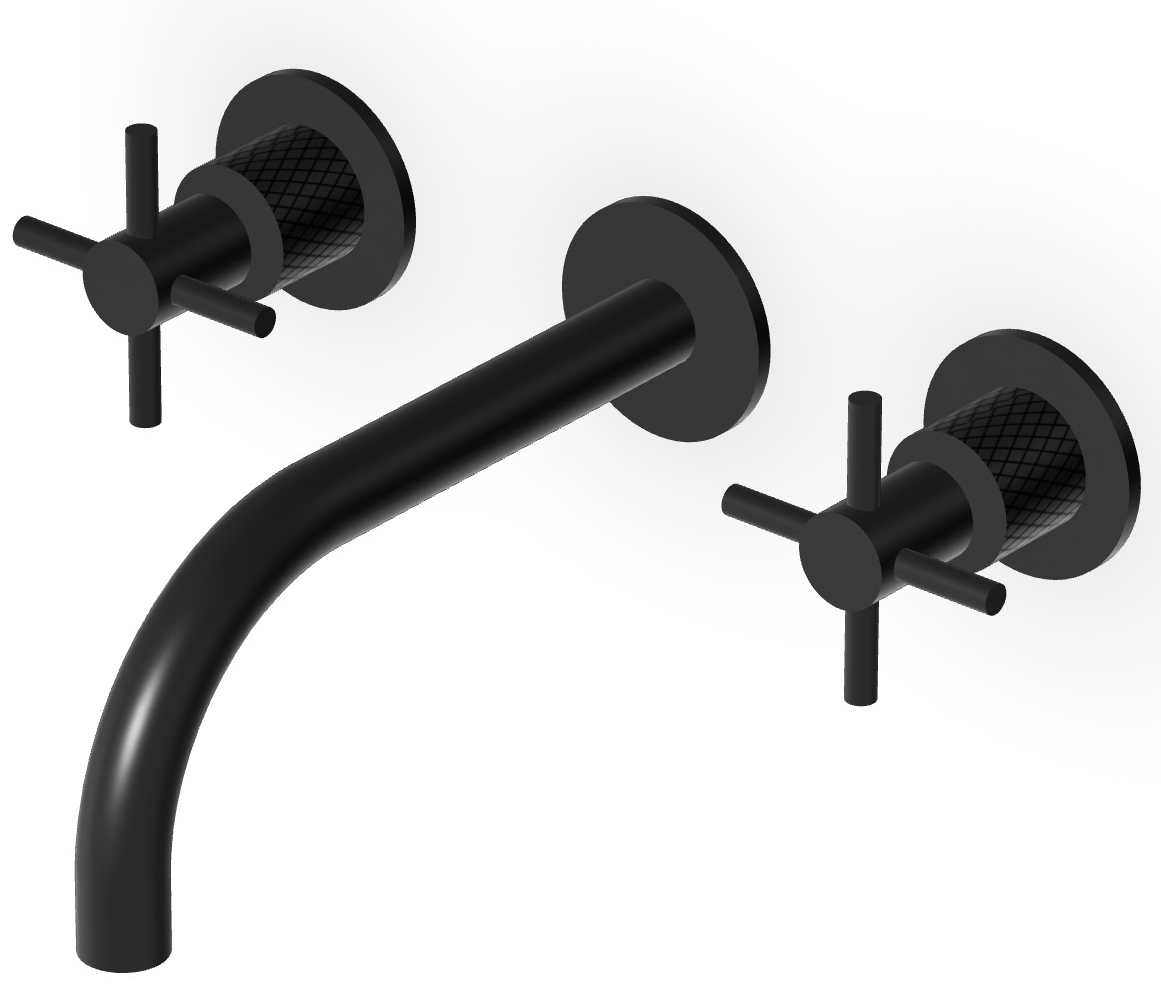 Darmowa Dostawa - Bateria umywalkowa podtynkowa czarna Zucchetti Helm ZHM760XP81G3