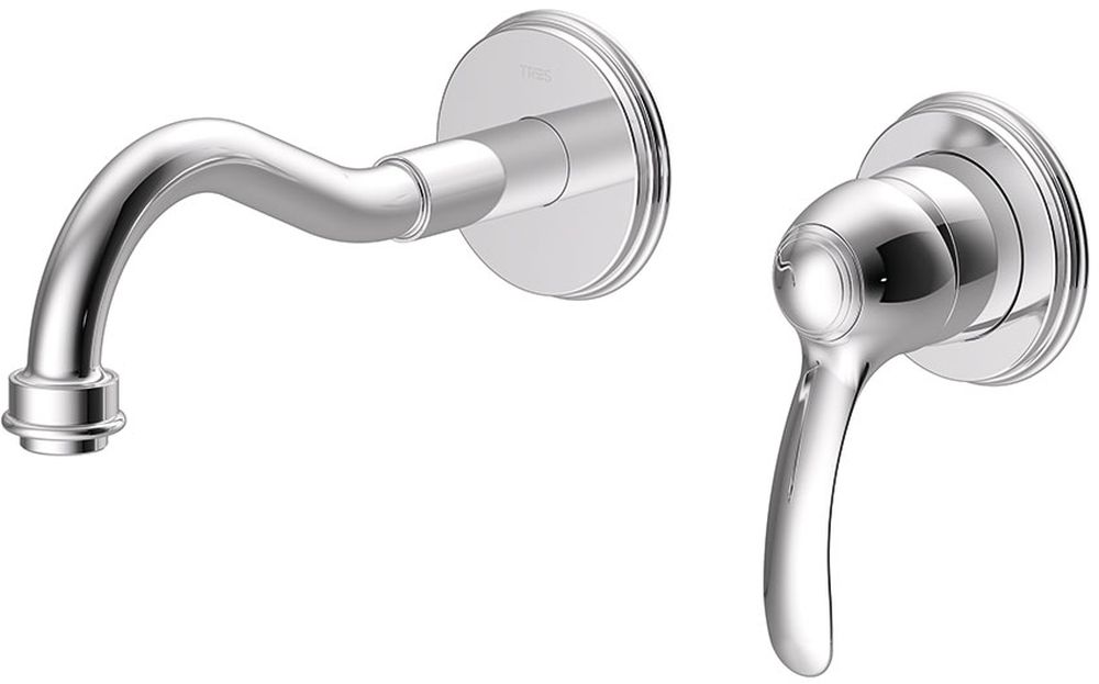 Darmowa Dostawa - Bateria umywalkowa podtynkowa chrom Tres Monoclasic 24220001