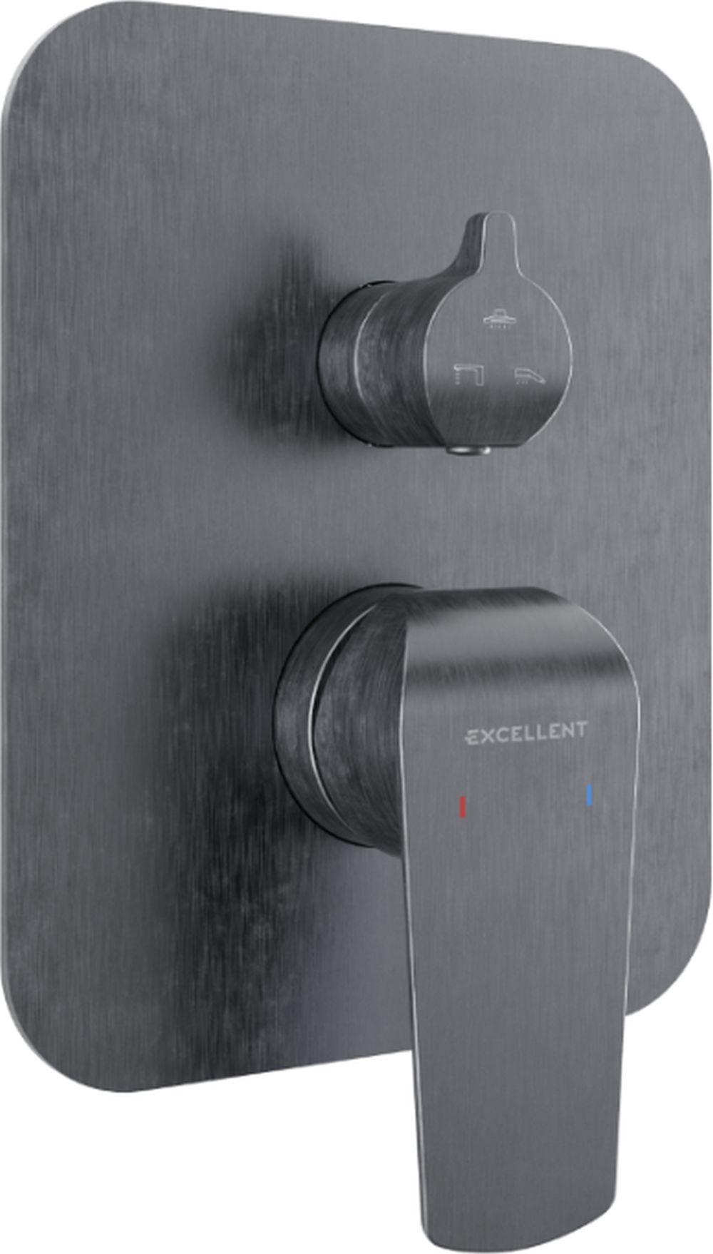 Darmowa Dostawa - Bateria wannowo-prysznicowa podtynkowa grafitowa Excellent Clever 2.0 AREX4147AB