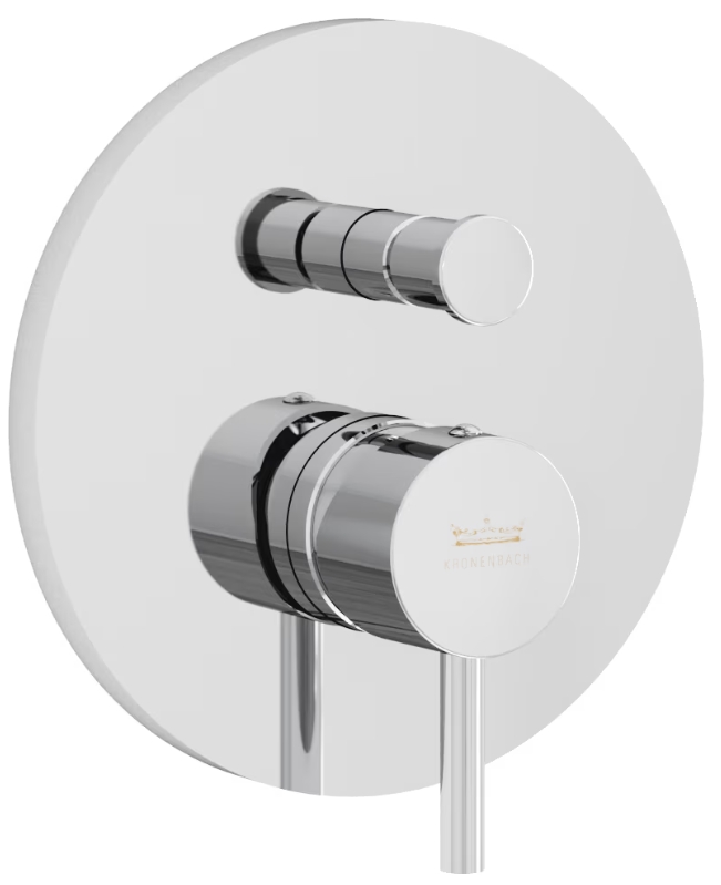 Darmowa Dostawa - Bateria wannowo-prysznicowa podtynkowa chrom Kronenbach Lima 2.0 1002103CRKB