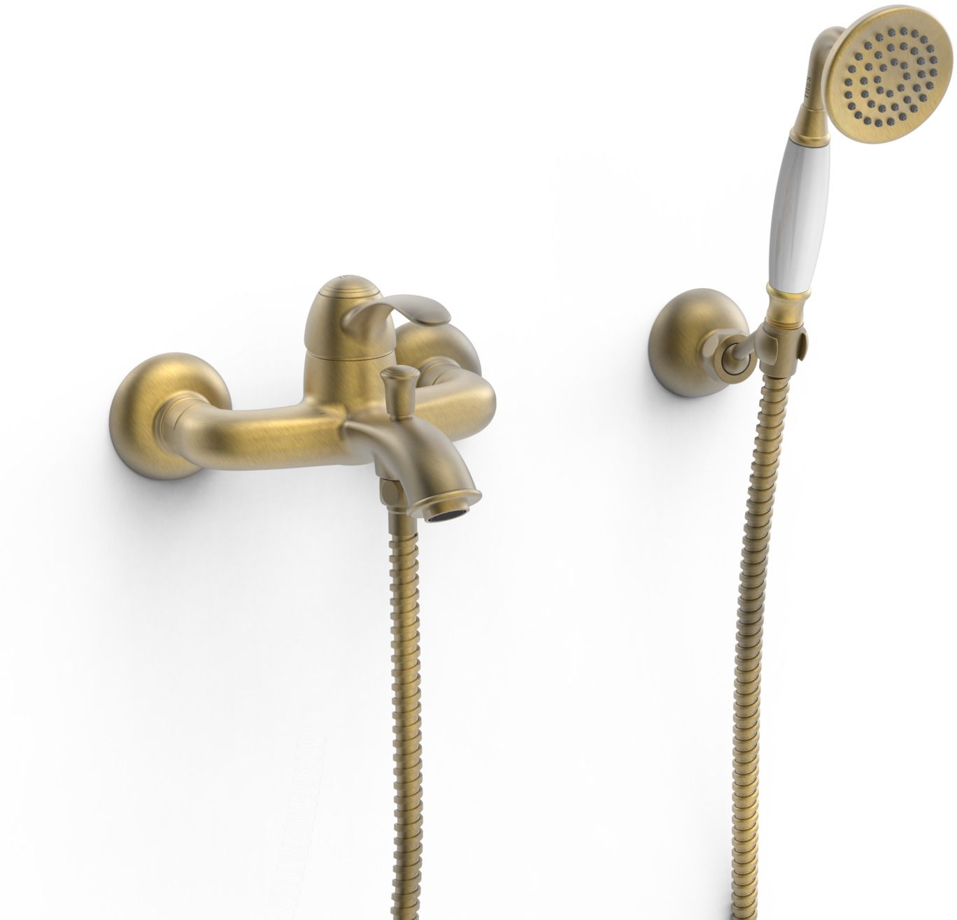 Darmowa Dostawa - Bateria wannowo-prysznicowa ścienna Tres Monoclasic 24217001LM