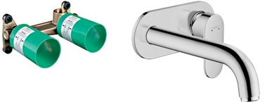 Darmowa Dostawa - Bateria umywalkowa podtynkowa chrom Hansgrohe Vernis Blend abset11359