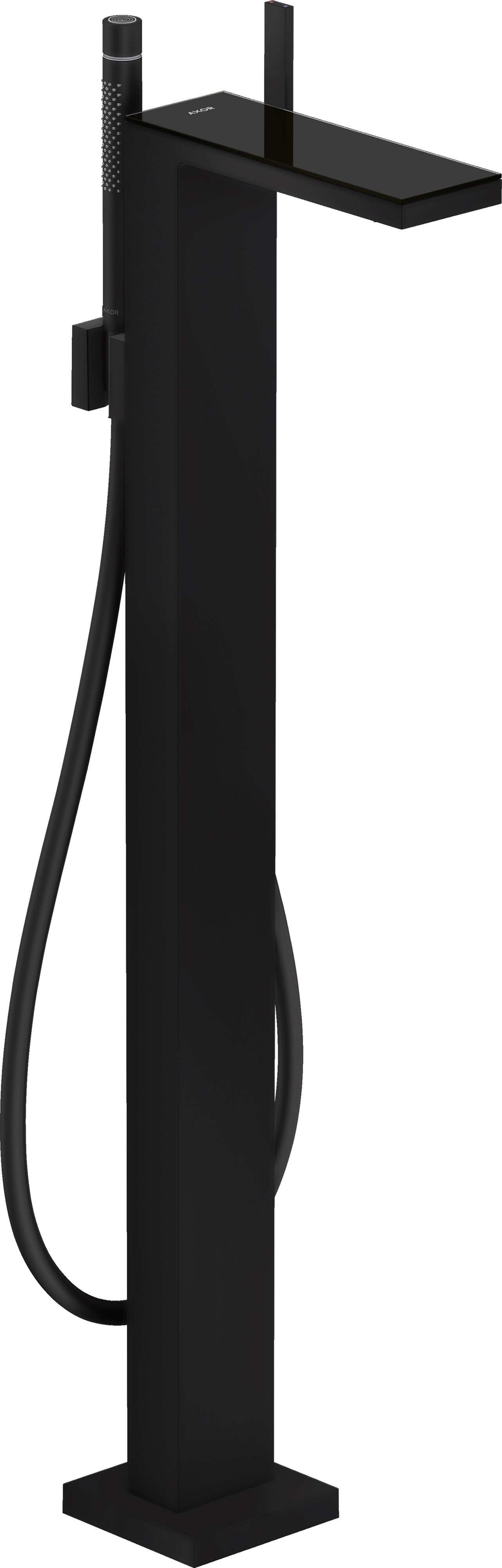 Darmowa Dostawa - Bateria wannowo-prysznicowa wolnostojąca czarna Axor MyEdition 47440670