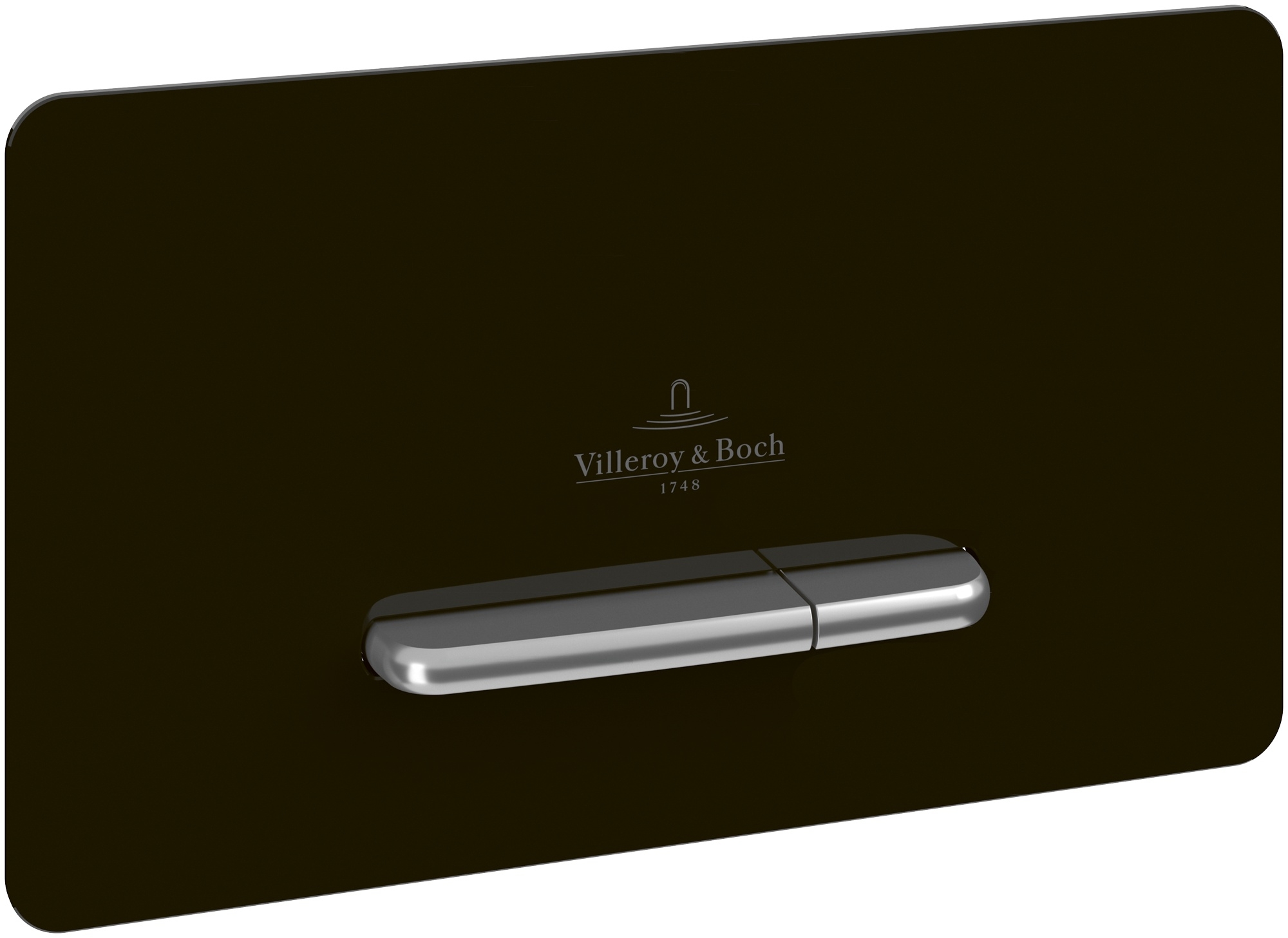 Darmowa Dostawa - Przycisk spłukujący do wc czarny Villeroy & Boch Supreo V99442RB