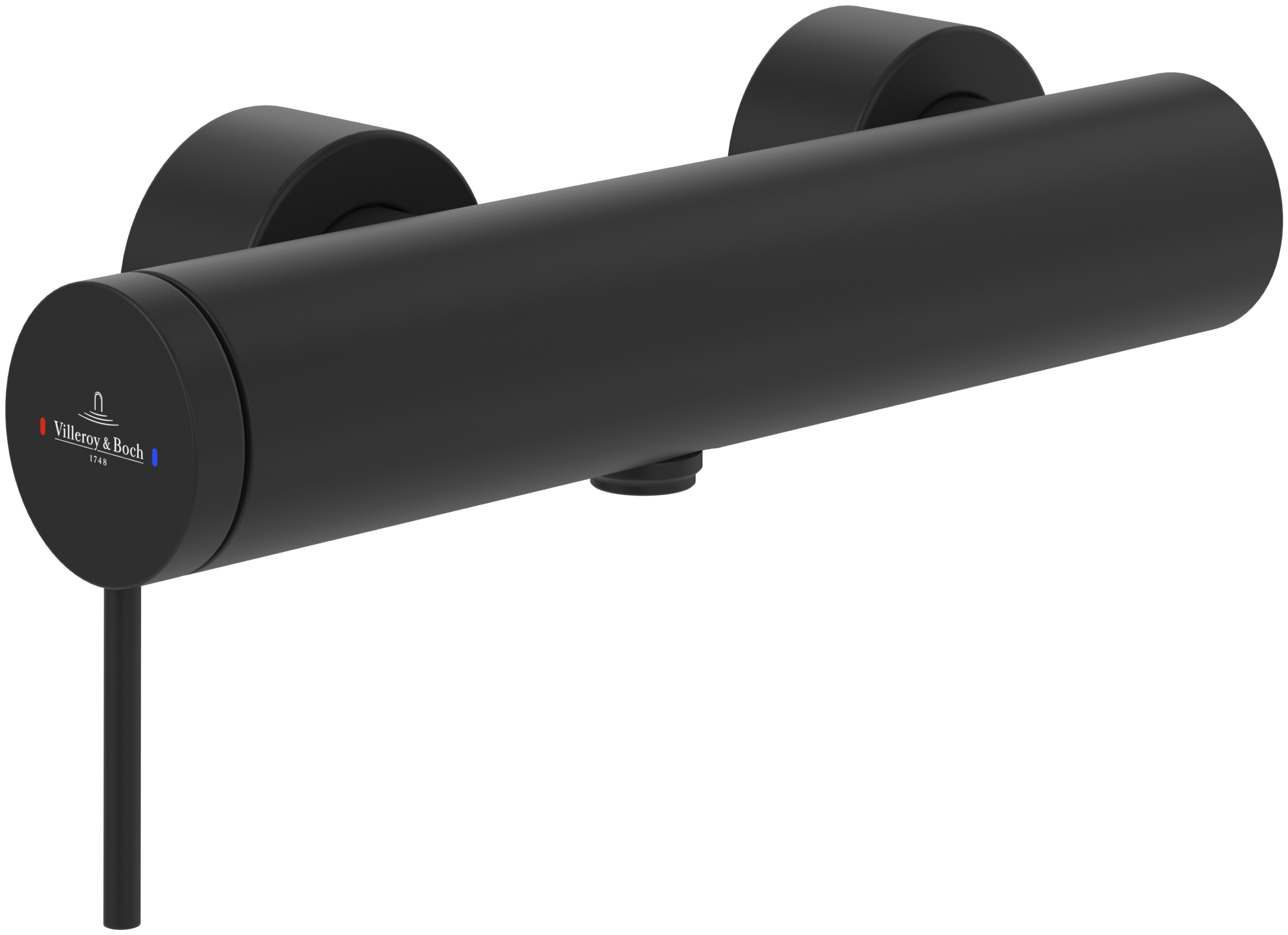 Darmowa Dostawa - Bateria prysznicowa ścienna czarny Villeroy & Boch Loop & Friends TVS106301153K5