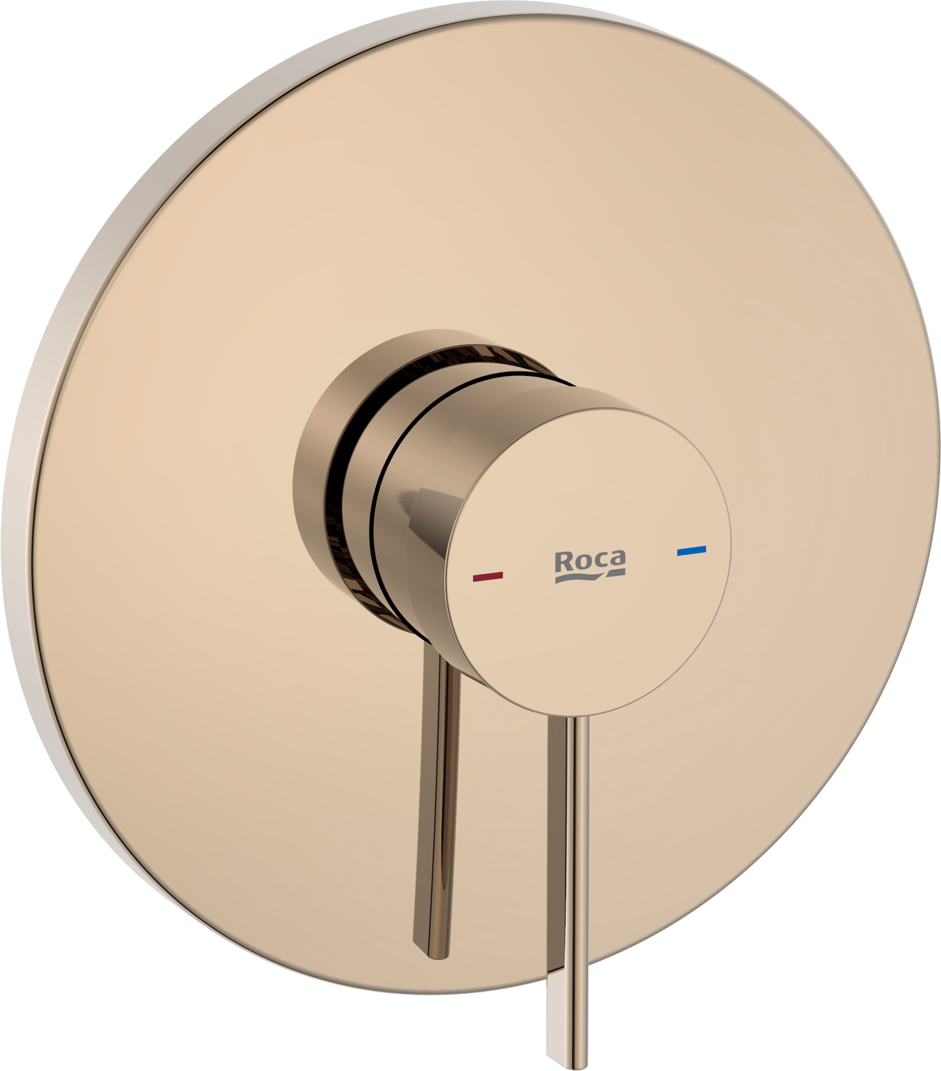 Darmowa Dostawa - Bateria prysznicowa podtynkowa złota Roca Ona A5A2B9ERG0