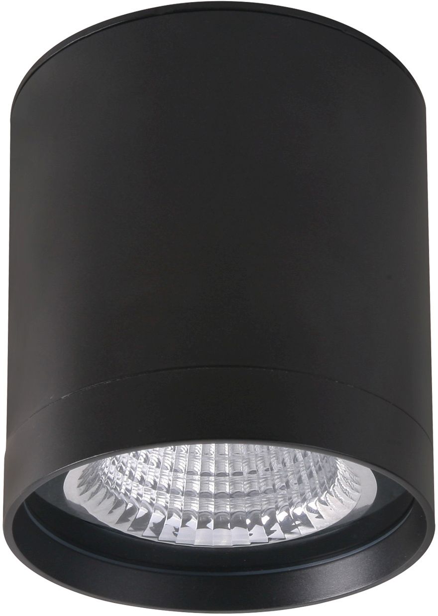 Darmowa Dostawa - Lampa podsufitowa 1x W czarna Italux Vetra IP65 OWG705RBFWW