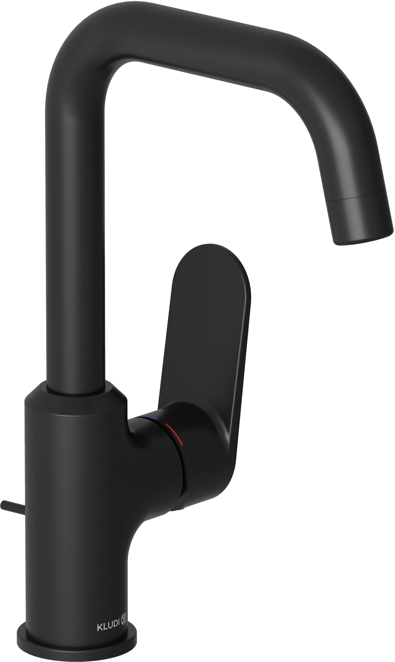 Darmowa Dostawa - Bateria umywalkowa stojąca czarna Kludi X1 320273975