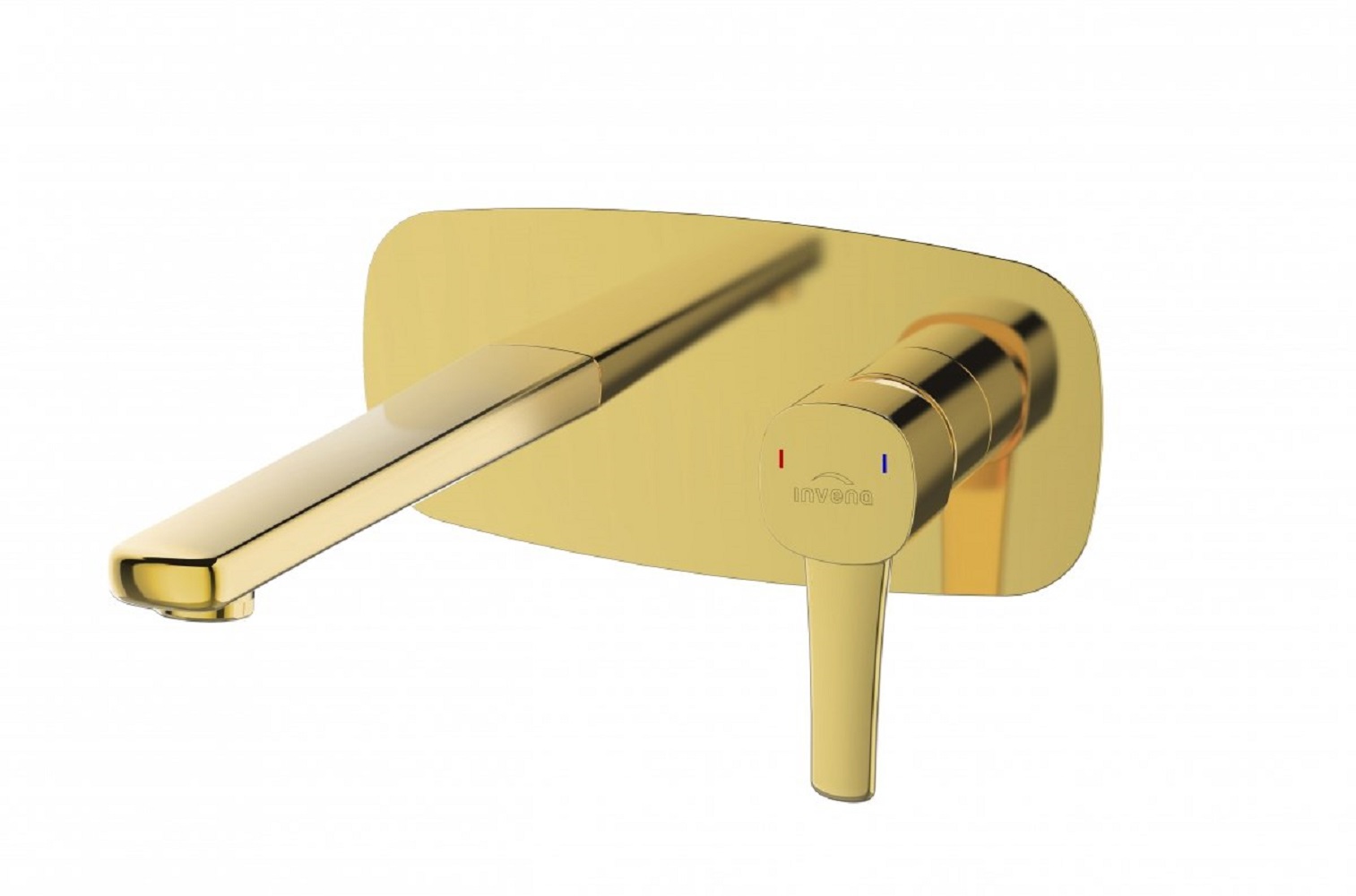 Darmowa Dostawa - Bateria umywalkowa podtynkowa złoty Invena Glamour BP02U09