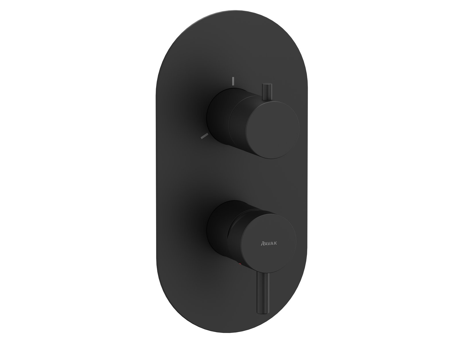 Darmowa Dostawa - Bateria wannowo-prysznicowa podtynkowa czarna Ravak Espirit X070283