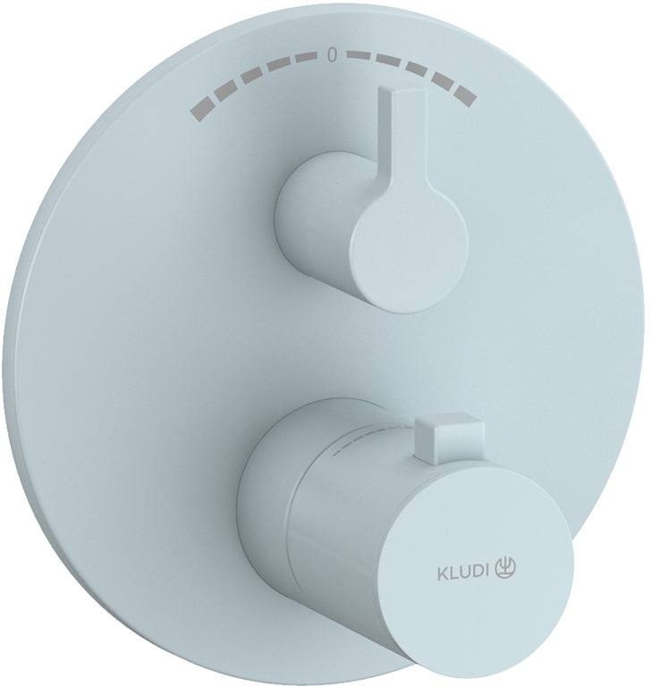 Darmowa Dostawa - Bateria wannowo-prysznicowa podtynkowa z termostatem Kludi Nova Fonte Puristic 20810O415