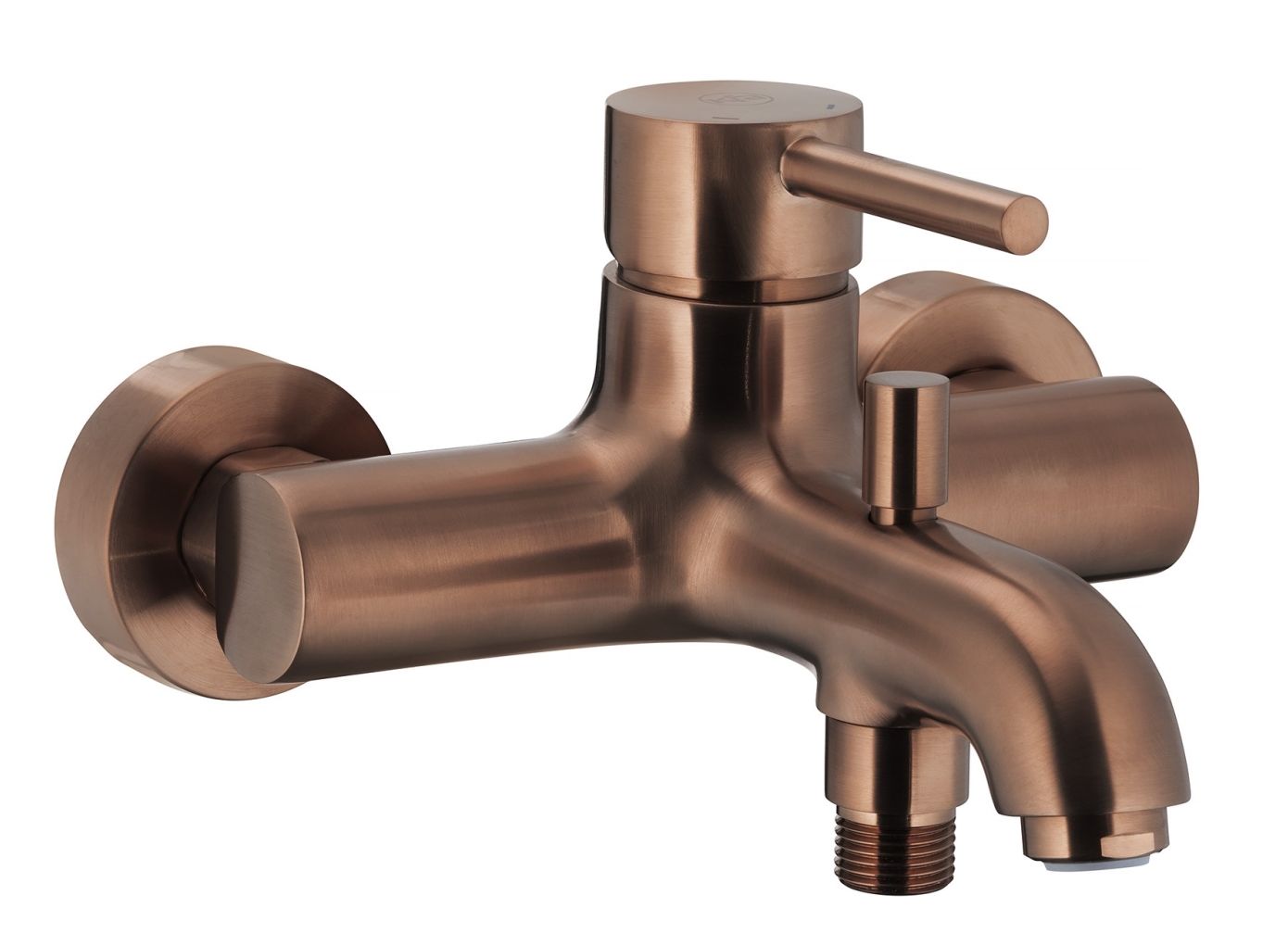 Darmowa Dostawa - Bateria wannowo-prysznicowa ścienna miedź KFA Armatura Moza 503401034