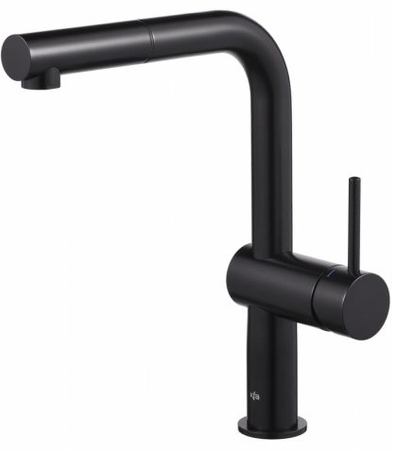 Darmowa Dostawa - Bateria kuchenna stojąca czarna KFA Armatura Duero Edge 662351081