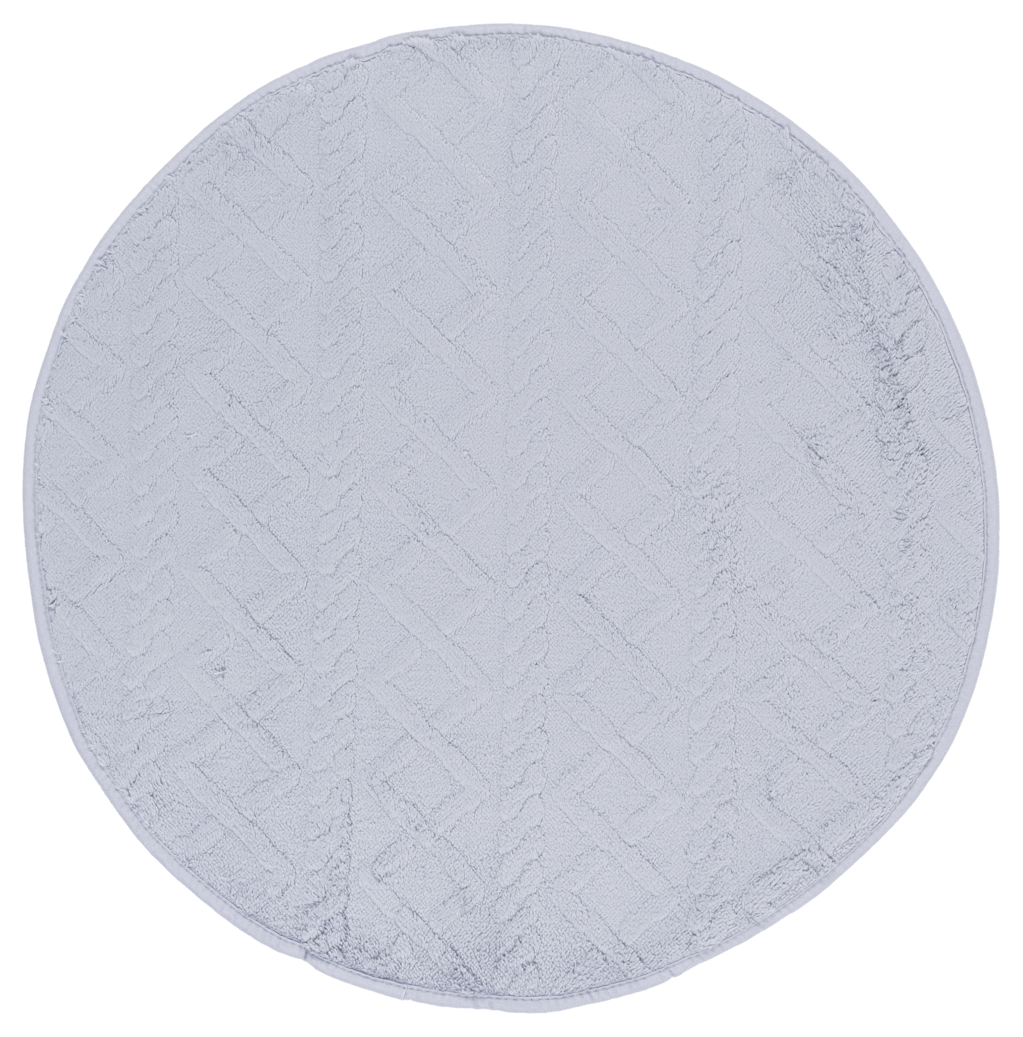 Darmowa Dostawa - Dywanik łazienkowy 67x67 cm okrągły szary Multi-Decor New Style 508334