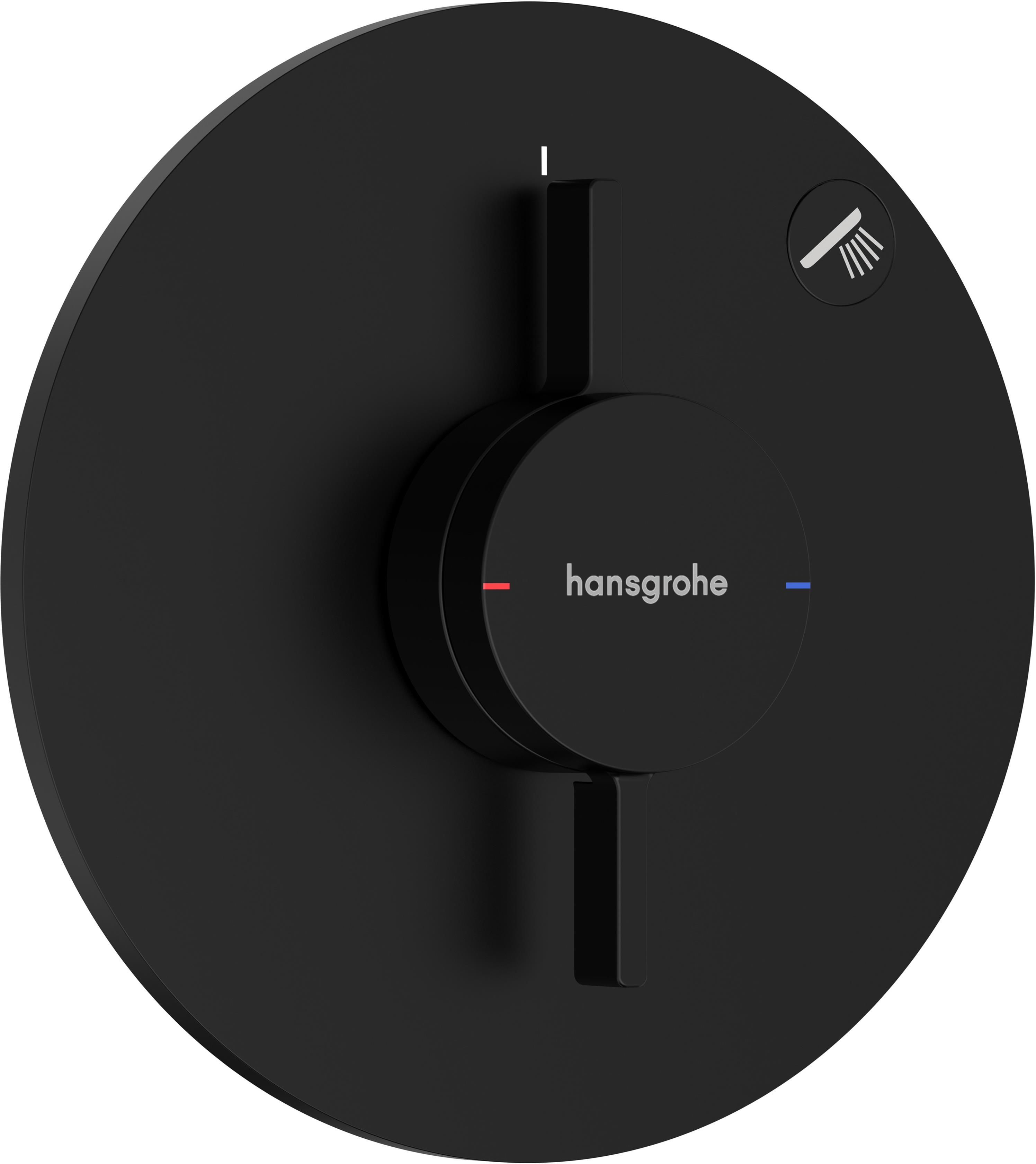 Darmowa Dostawa - Bateria prysznicowa podtynkowa czarny Hansgrohe DuoTurn S 75618670