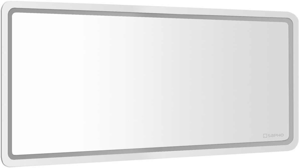 Darmowa Dostawa - Lustro 120x60 cm prostokątne z oświetleniem Sapho Nyx NY120