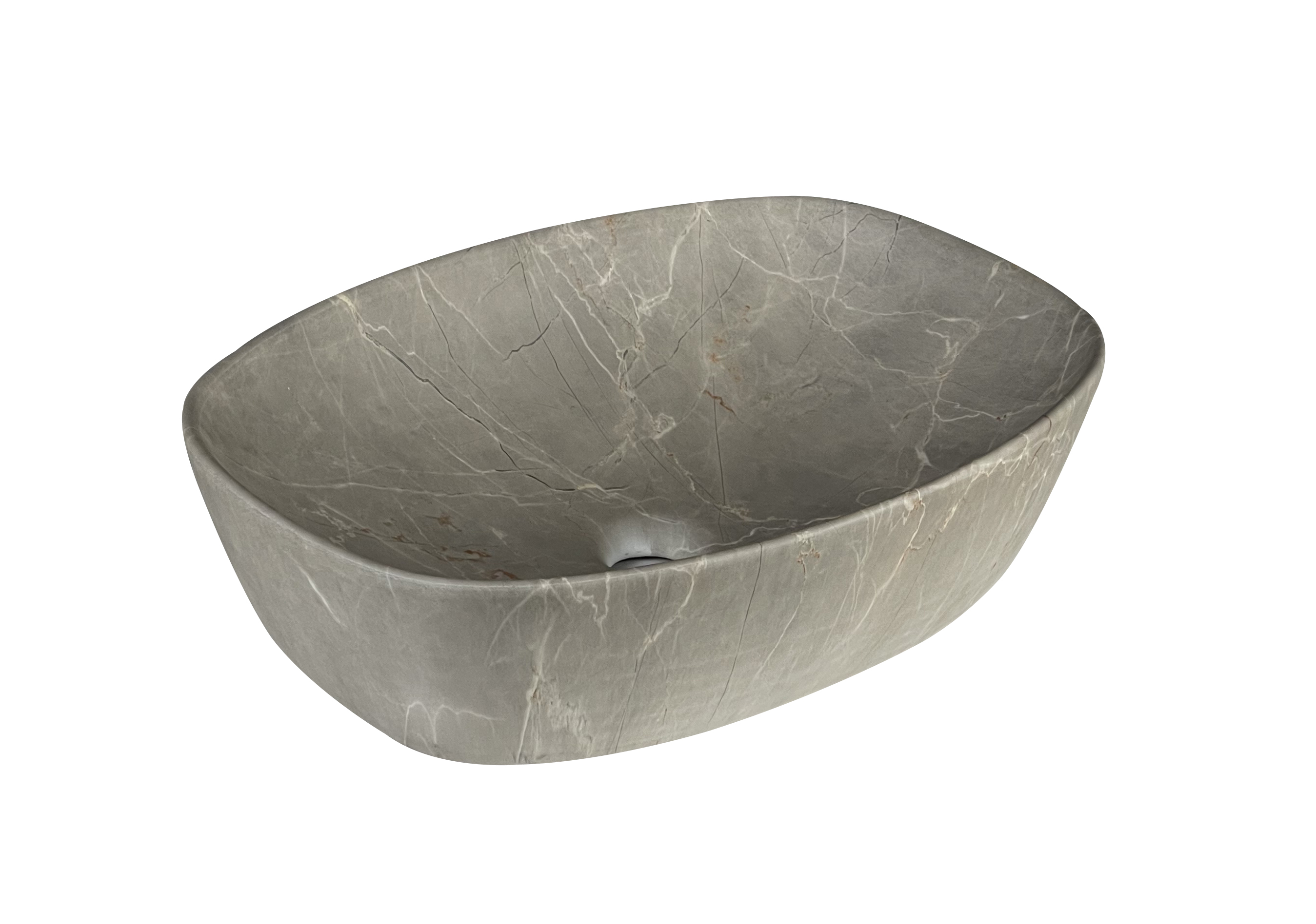 Darmowa Dostawa - Umywalka 50.5x39 cm owalna nablatowa Aquavea Isla ISLABROWSTON