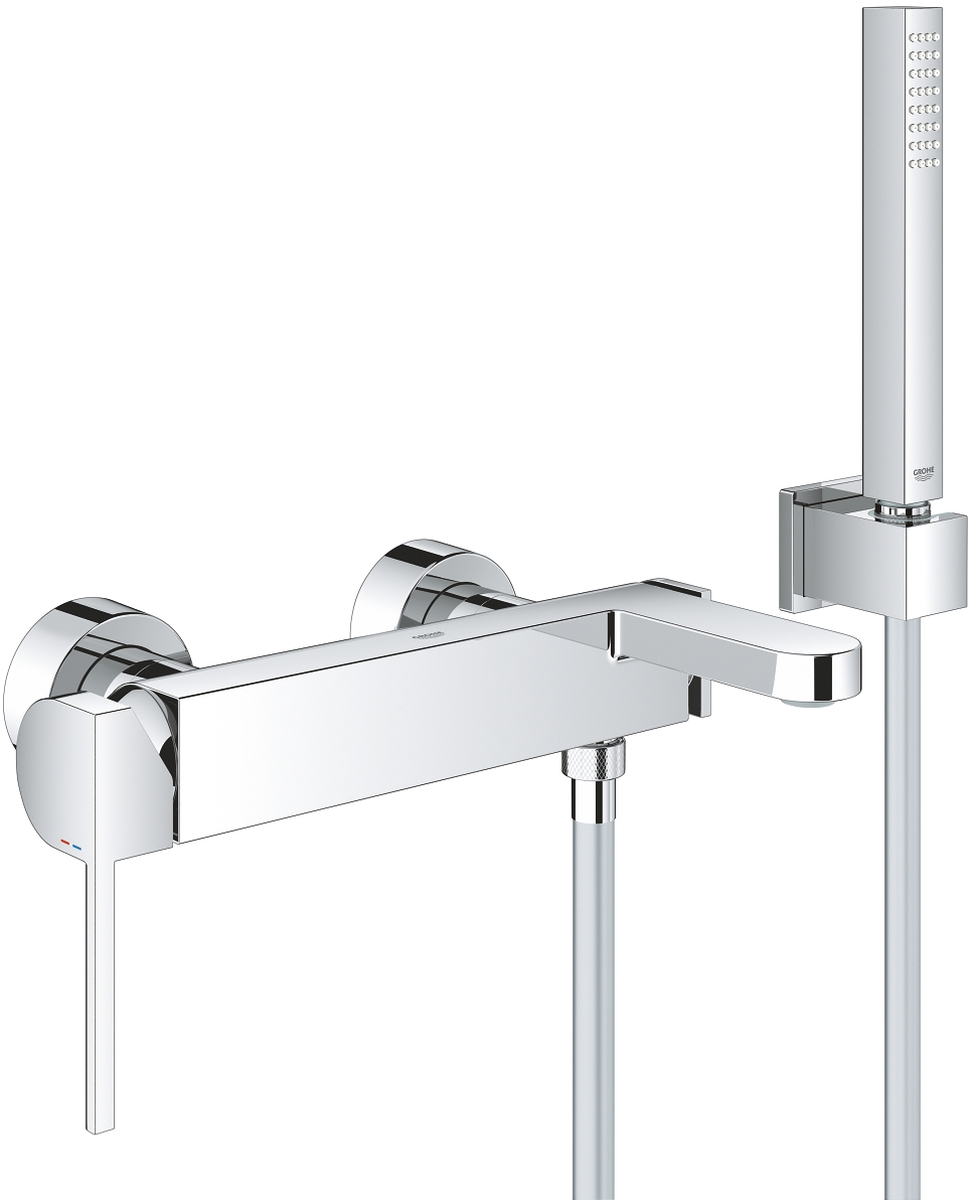 Darmowa Dostawa - Bateria wannowo-prysznicowa ścienna starlight chrome Grohe Plus 33547003