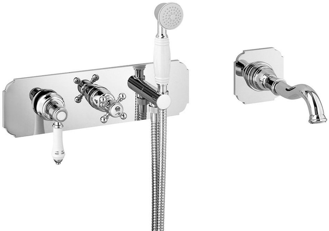 Darmowa Dostawa - Bateria wannowo-prysznicowa podtynkowa Sapho Vienna VO243