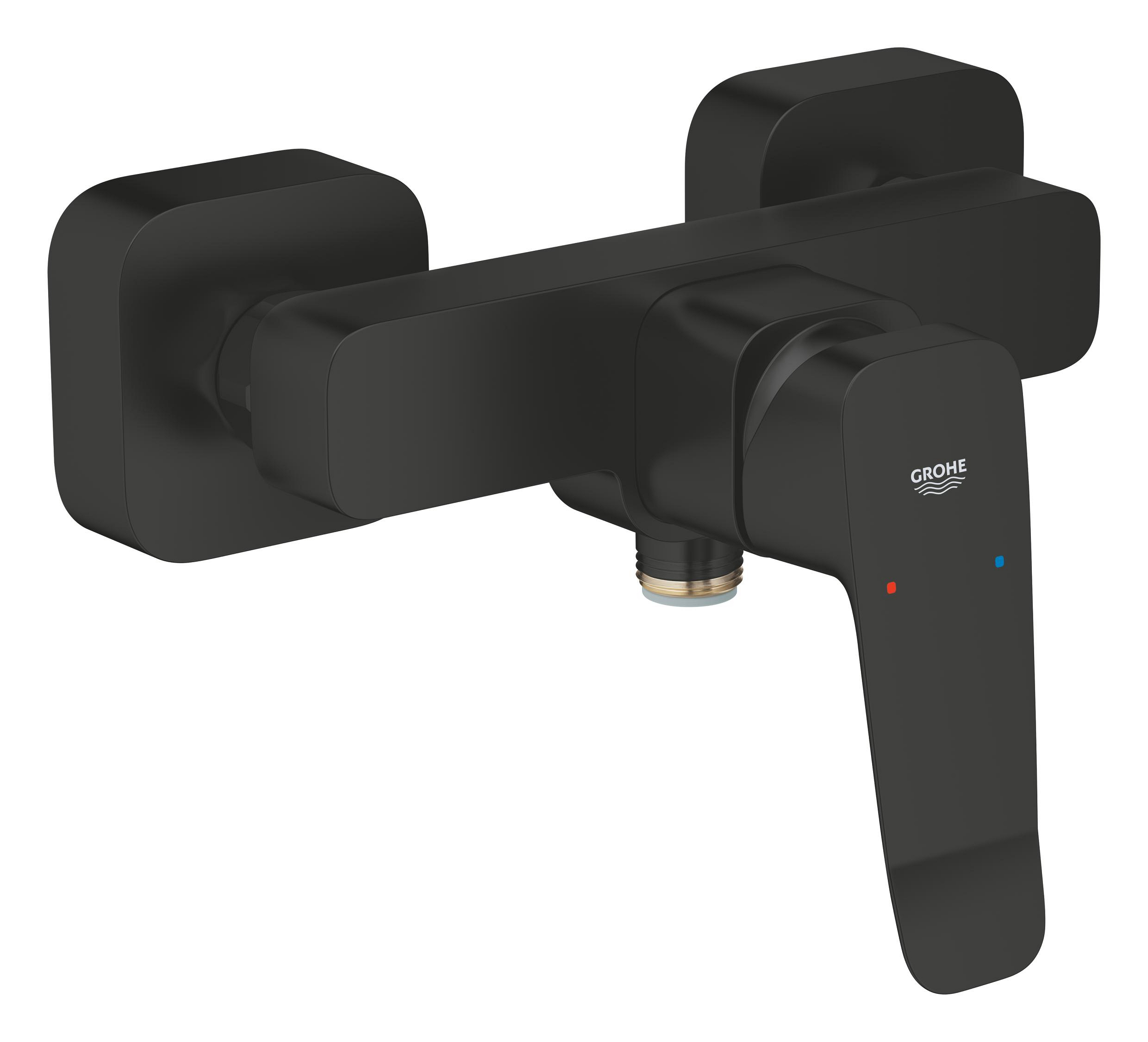 Darmowa Dostawa - Bateria prysznicowa ścienna czarna Grohe Dice 1018742430