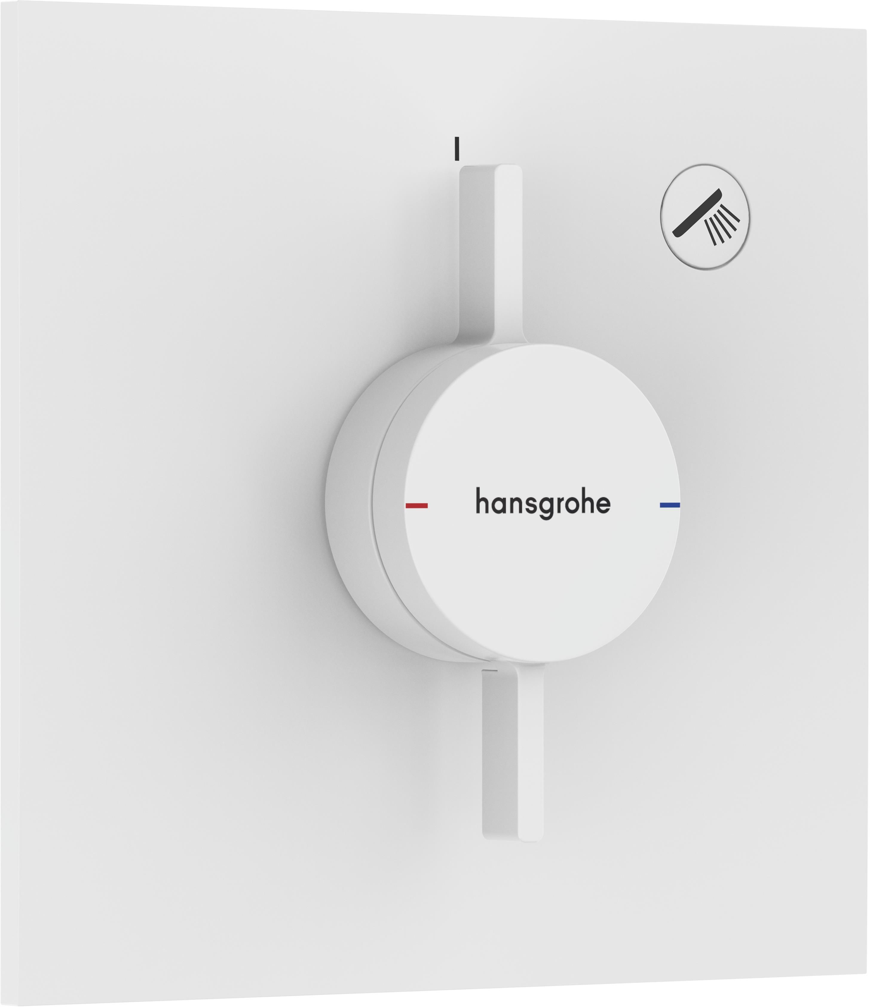 Darmowa Dostawa - Bateria prysznicowa podtynkowa biały Hansgrohe DuoTurn E 75617700