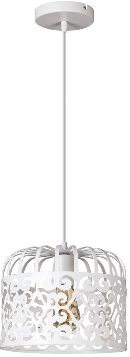 Darmowa Dostawa - Lampa wisząca 1x60 W biała Rabalux Alessandra 2161