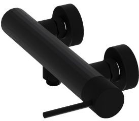 Darmowa Dostawa - Bateria prysznicowa ścienna czarna LaVita Orion 5900378341529