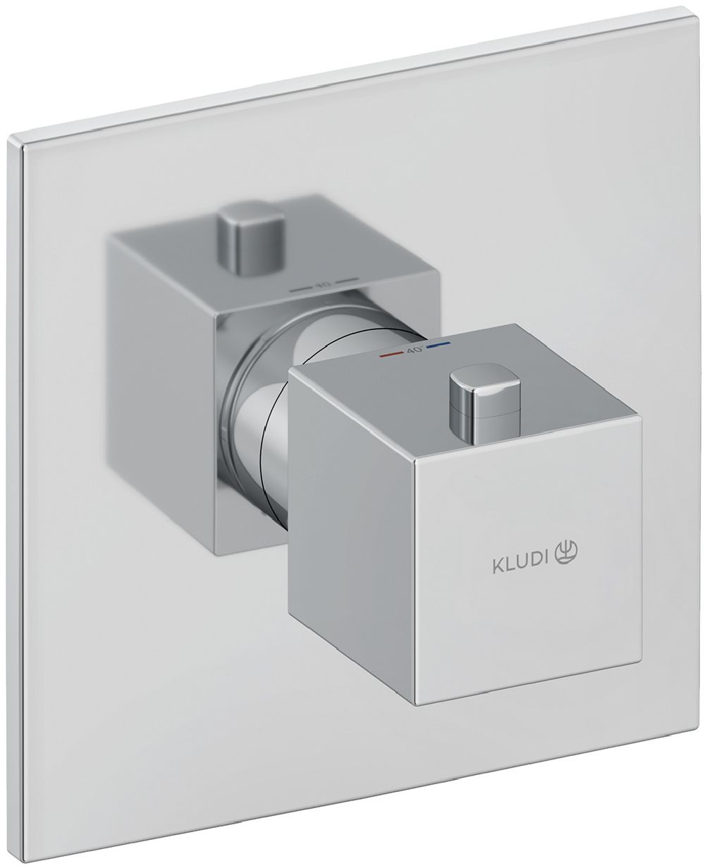 Darmowa Dostawa - Bateria prysznicowa podtynkowa z termostatem chrom Kludi Decus 547390575