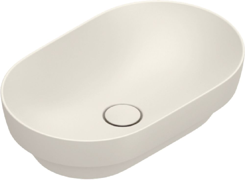 Darmowa Dostawa - Umywalka 55x35 cm owalna wpuszczana brąz/beż Catalano Sfera 0524550030