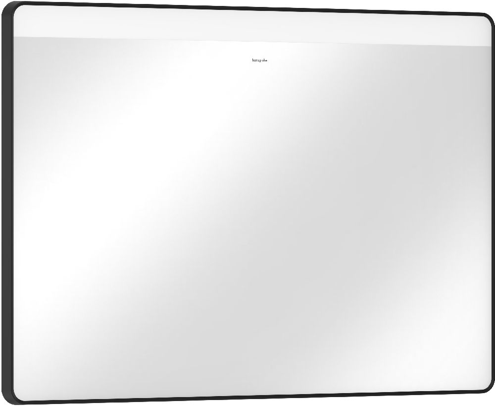 Darmowa Dostawa - Lustro 100x70 cm prostokątne z oświetleniem czarny Hansgrohe Xarita Lite Q 54959670