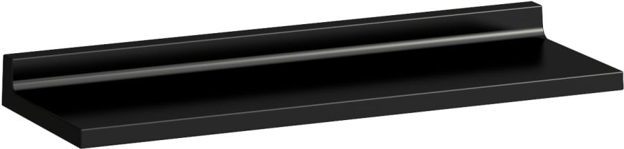 Darmowa Dostawa - Półka łazienkowa 45 cm czarna Laufen Kartell H3853300910001