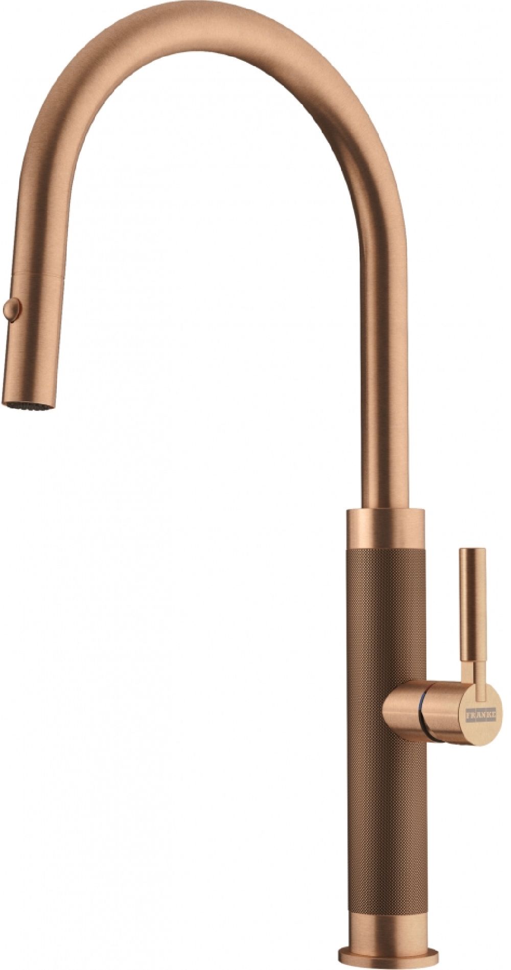 Darmowa Dostawa - Bateria kuchenna stojąca miedź Franke Mythos Masterpiece Pull-Out Spray 1150711557