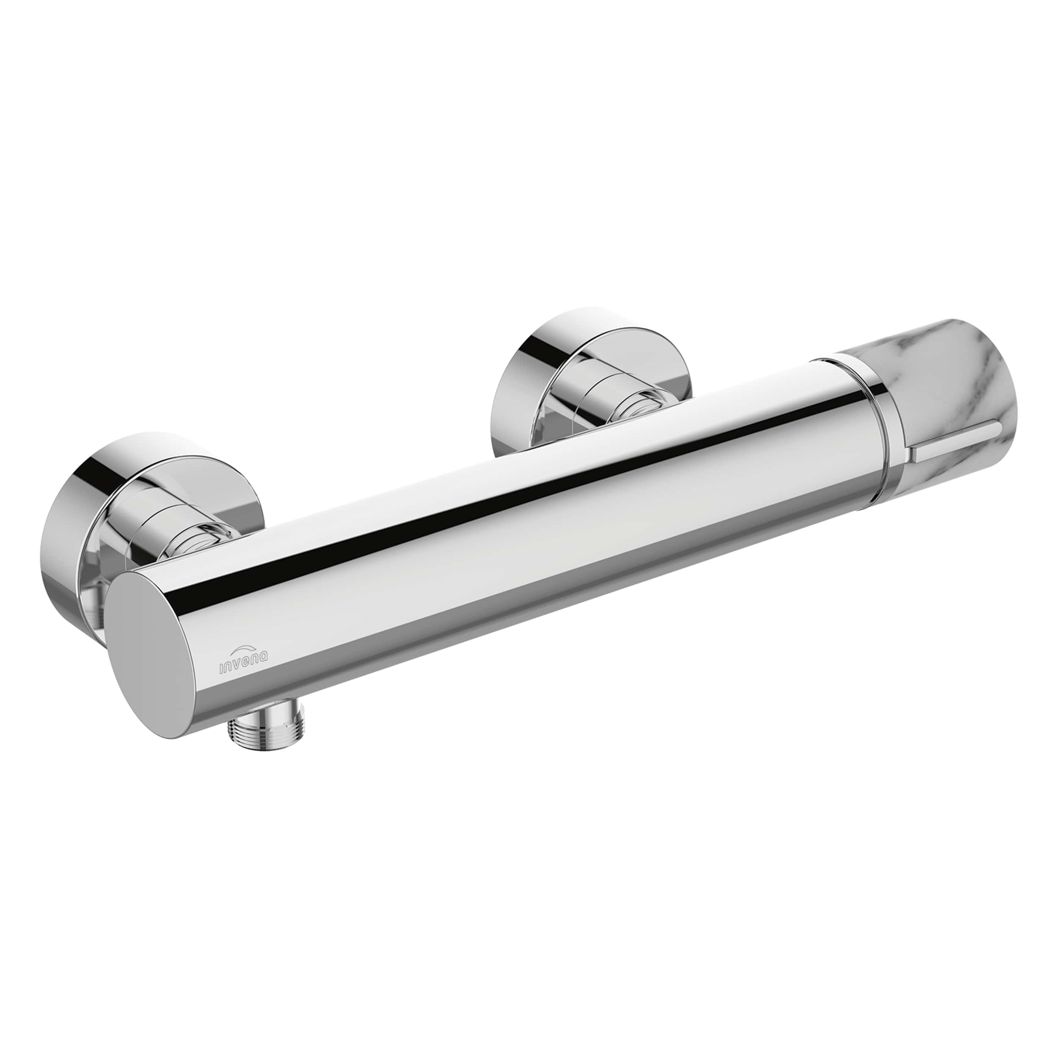 Darmowa Dostawa - Bateria prysznicowa ścienna chrom Invena Gabro Plus BN3P001