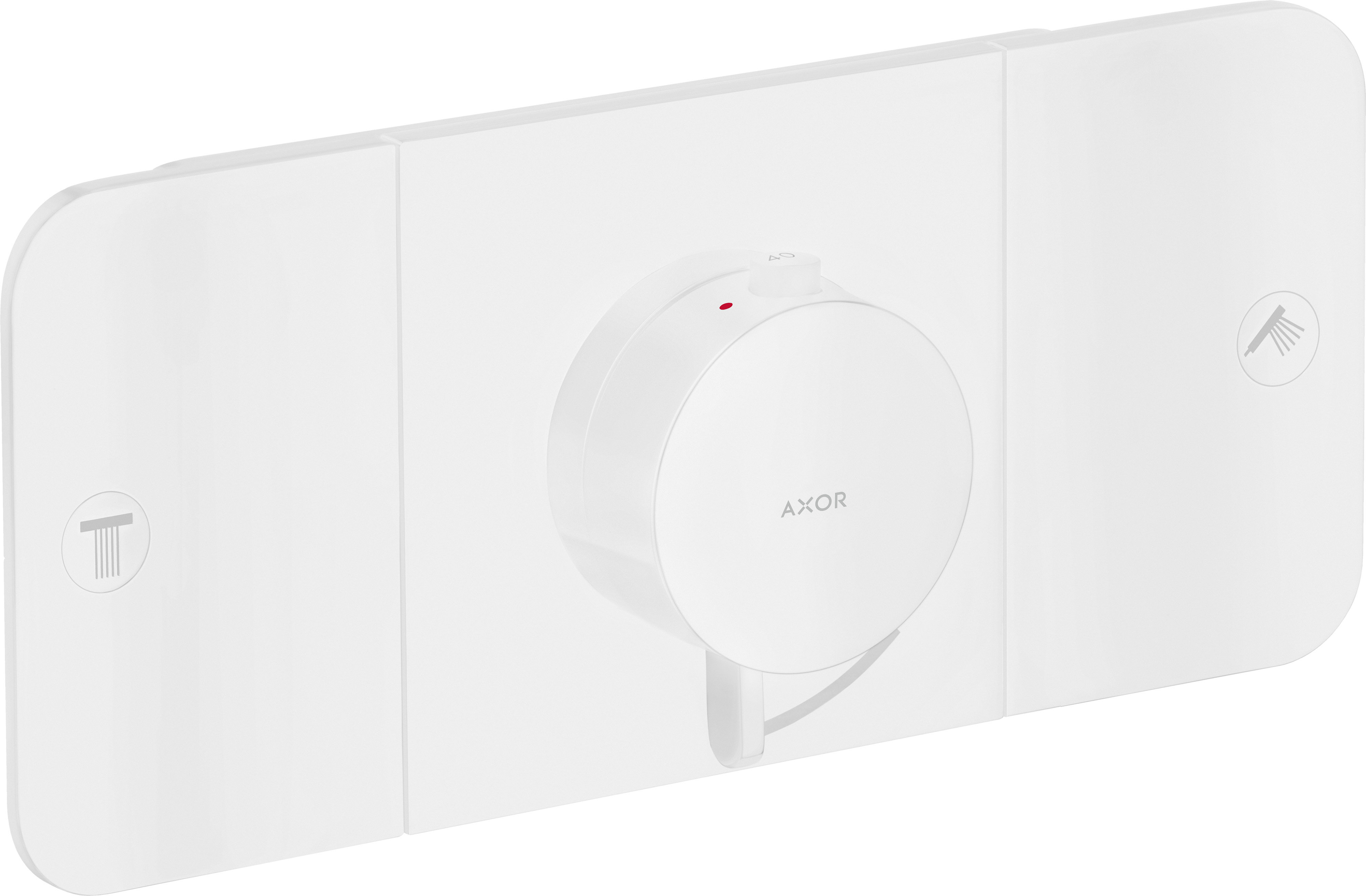 Darmowa Dostawa - Bateria wannowo-prysznicowa podtynkowa termostatyczna biała Axor One 45712700