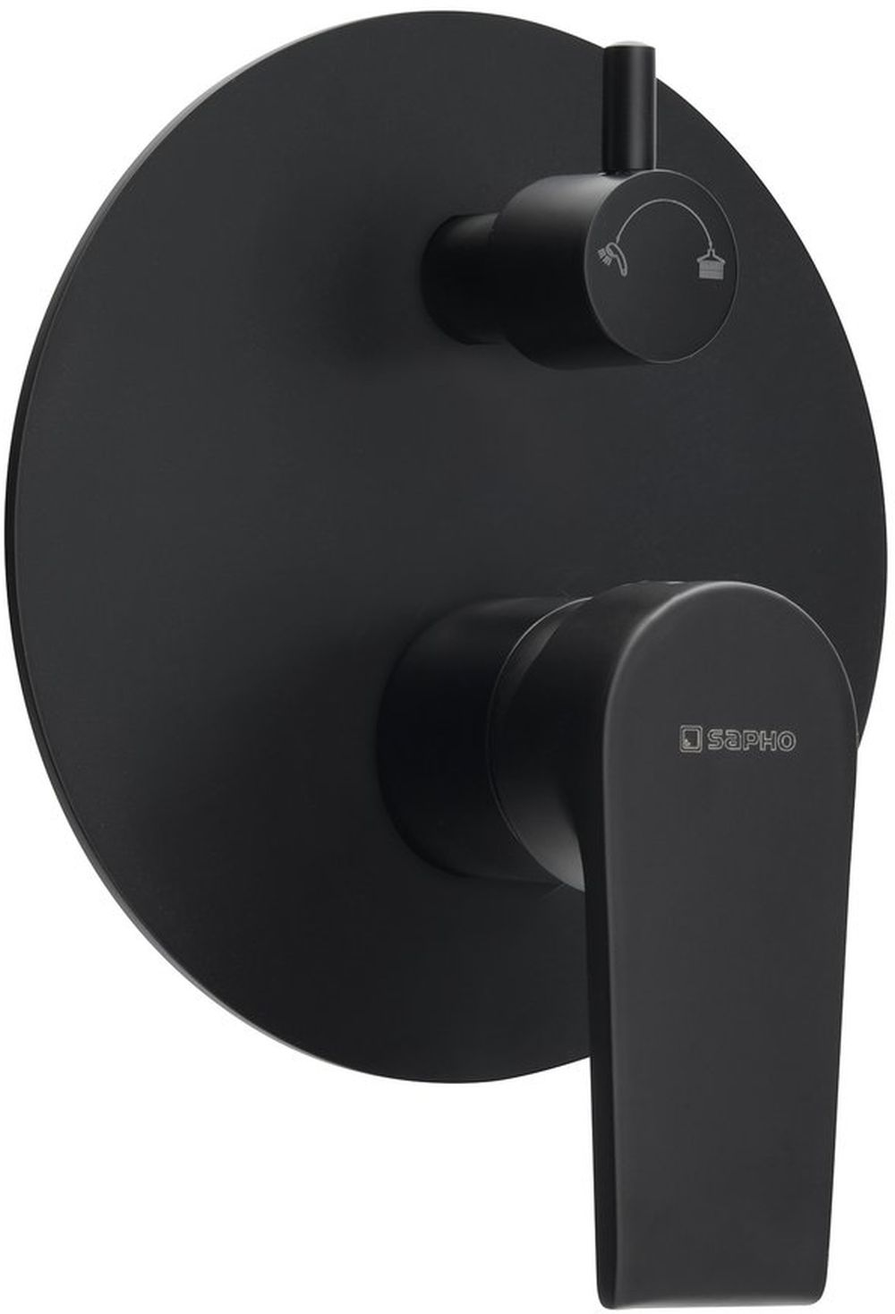 Darmowa Dostawa - Bateria wannowo-prysznicowa podtynkowa czarny Sapho Kai KA4315
