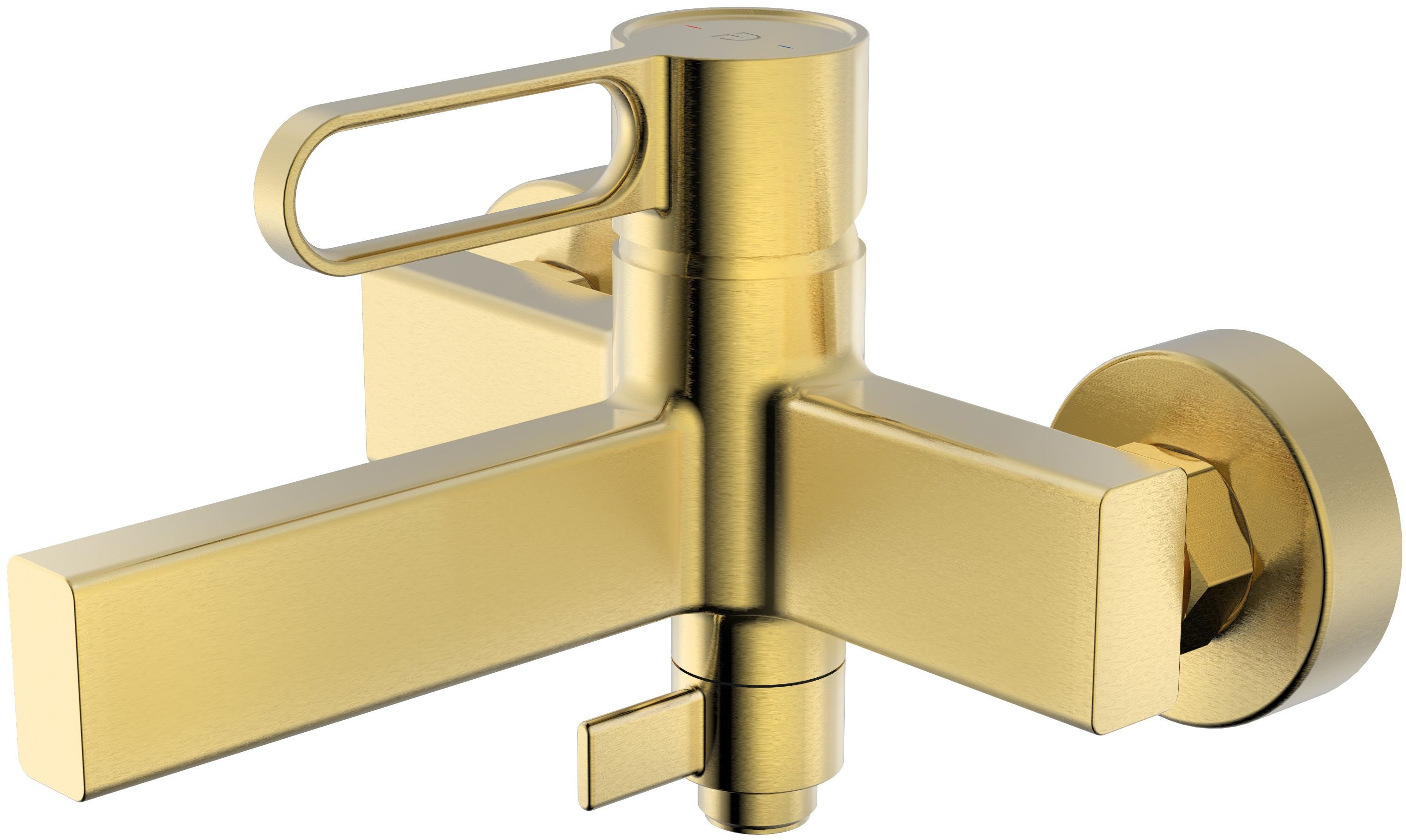 Darmowa Dostawa - Bateria wannowo-prysznicowa ścienna złota FDesign Zaffiro FD1ZFR157