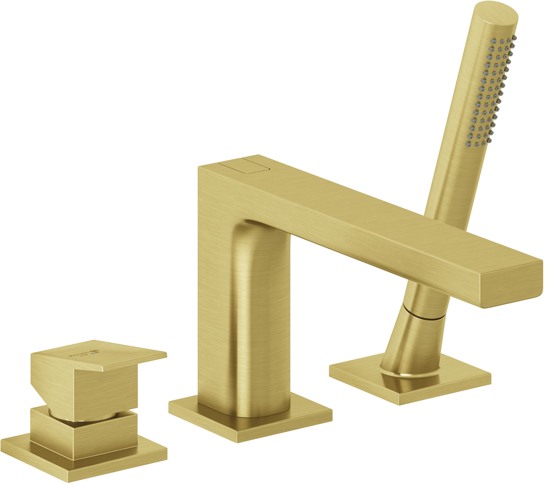 Darmowa Dostawa - Bateria wannowo-prysznicowa nawannowa złota Kludi Decus 54448N075