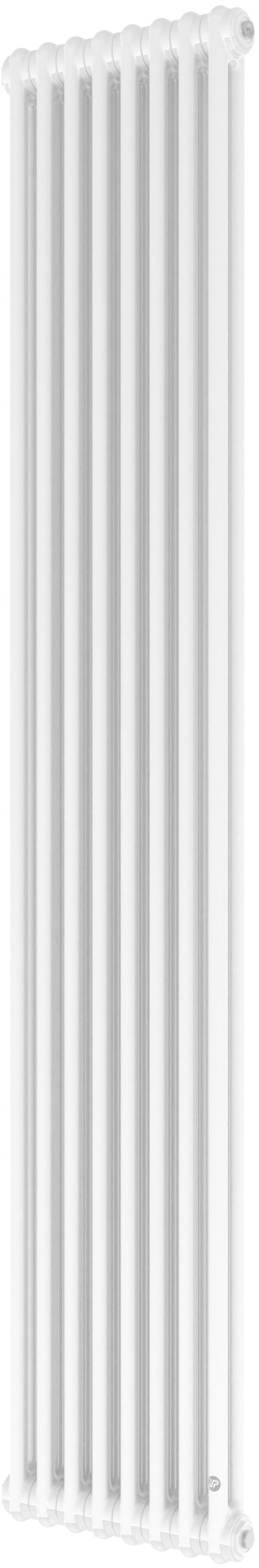 Darmowa Dostawa - Grzejnik pokojowy 199.3x38 cm podłączenie dolne biały Instal Projekt Tubus 2 TUB220008D50