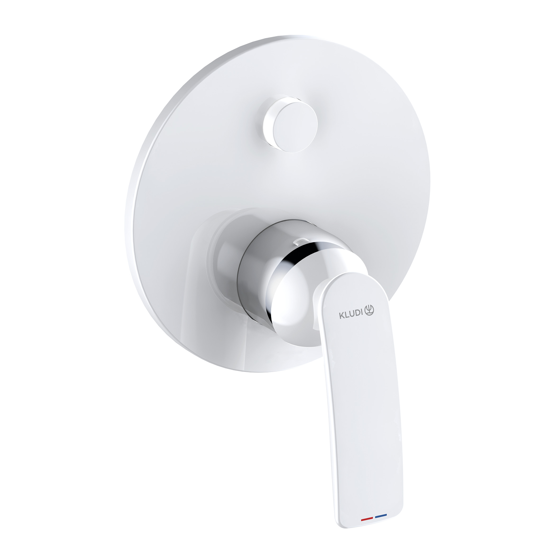 Darmowa Dostawa - Bateria wannowo-prysznicowa podtynkowa biała Kludi Balance 527599175