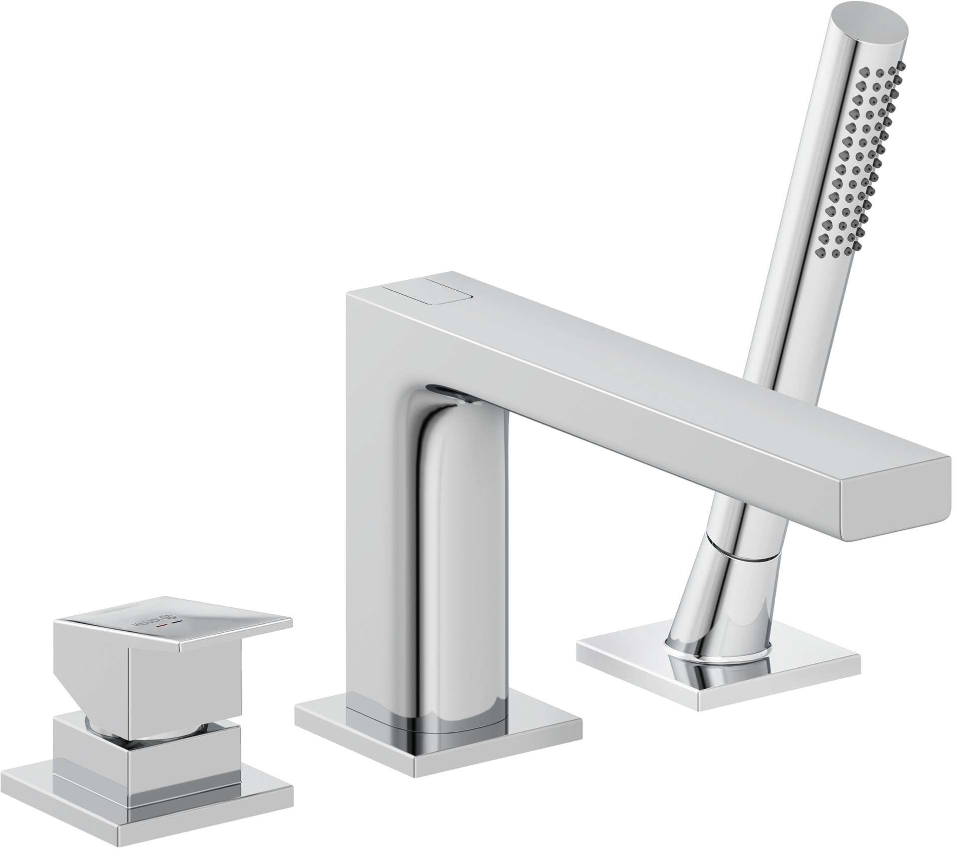 Darmowa Dostawa - Bateria wannowo-prysznicowa nawannowa chrom Kludi Decus 544480575