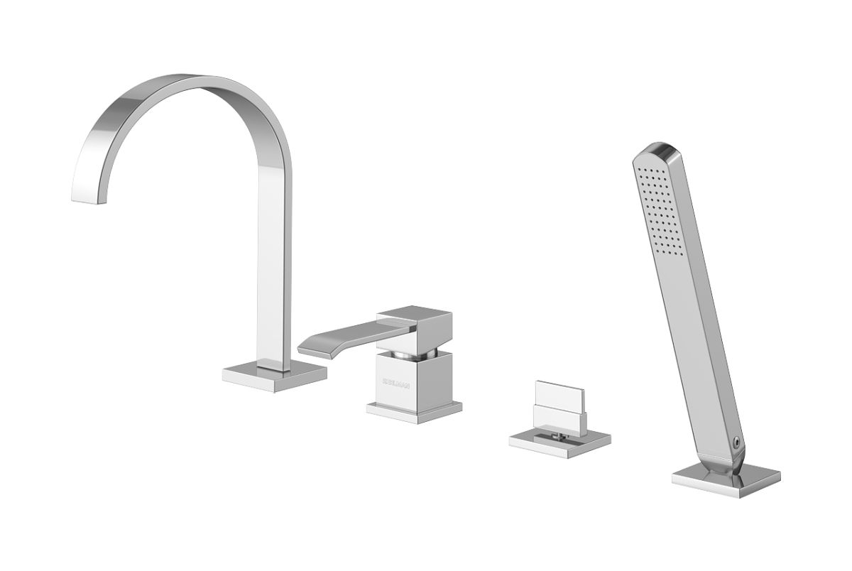 Darmowa Dostawa - Bateria wannowo-prysznicowa Kohlman Axis QB244N