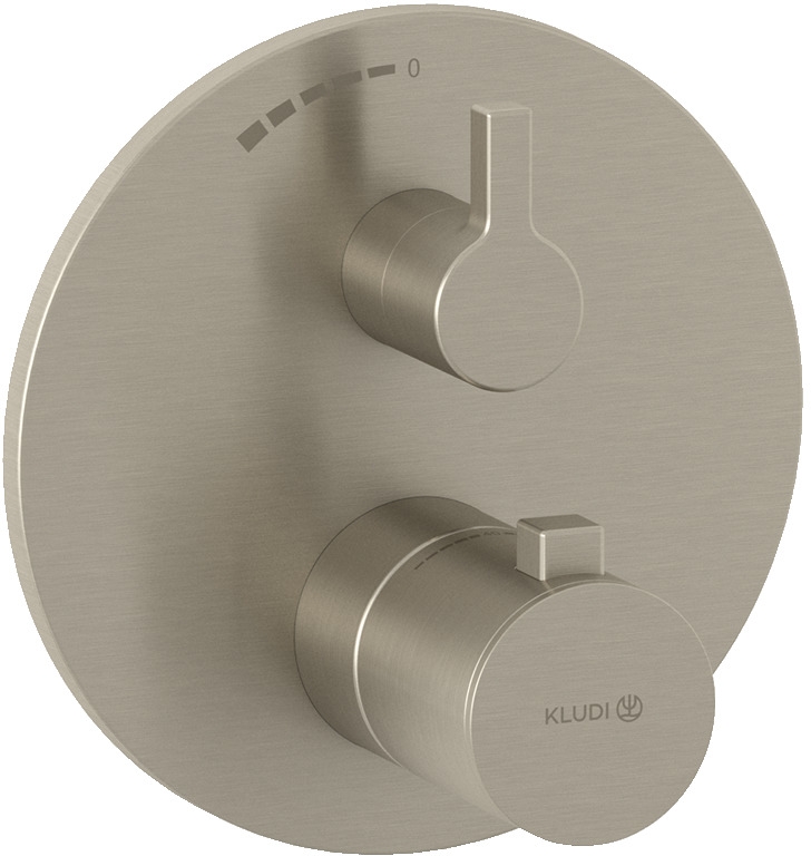 Darmowa Dostawa - Bateria prysznicowa podtynkowa z termostatem Kludi Nova Fonte Puristic 20885N515