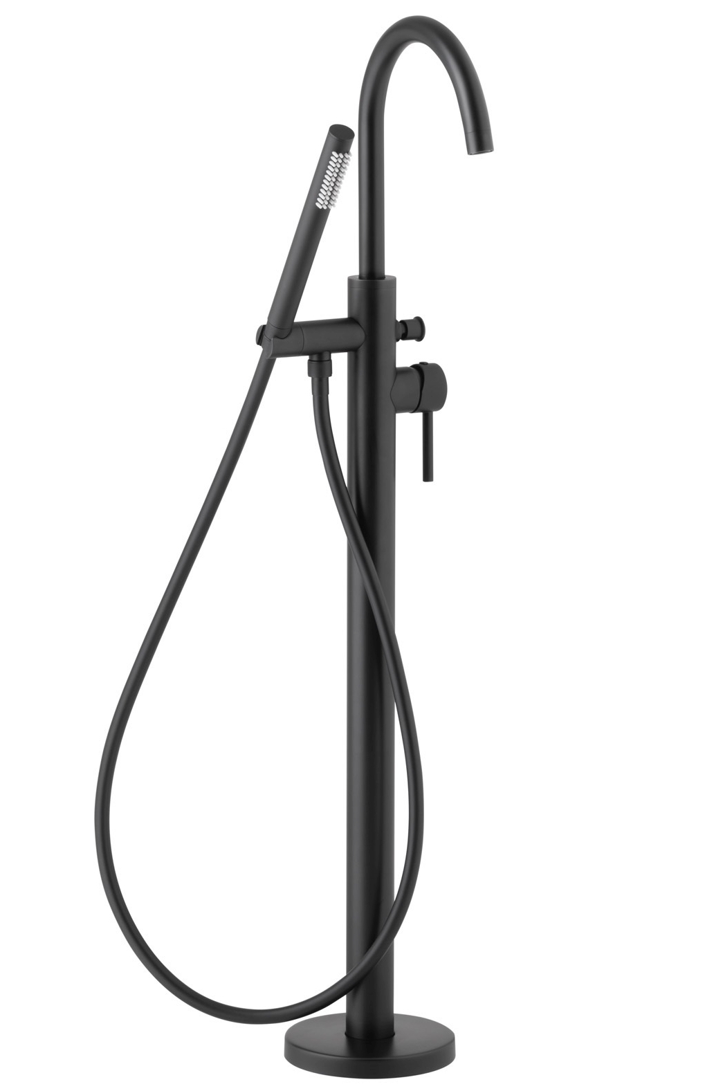 Darmowa Dostawa - Bateria wannowo-prysznicowa wolnostojąca czarny KFA Armatura Moza 503551081