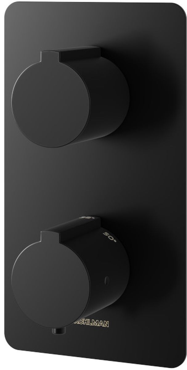 Darmowa Dostawa - Bateria wannowo-prysznicowa podtynkowa Kohlman Experience Black QW432EB